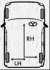 FIRST LINE FKB1138 Cable, parking brake